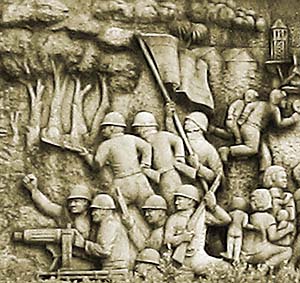 'Battle Memorial at Prachuap Khiri Khan' by Asienreisender